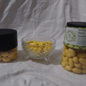 mango raisin dragee